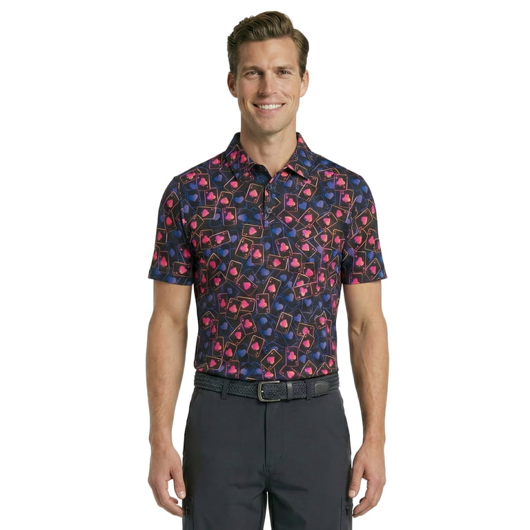 Birdie Bound Men's Novelty Golf Polo Shirt photo 2