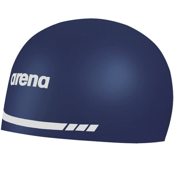 Gorro de natación ARENA 3D Soft Silicone Azul Marino Medium