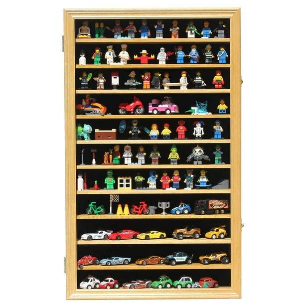 single lego figure display case
