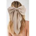 thumbnail image 1 of YSTINNG Big Bow Ribbon Hair Clip New High-end Sense Back Head Clip Satin Spring Clip Clip C311-6020, 1 of 3