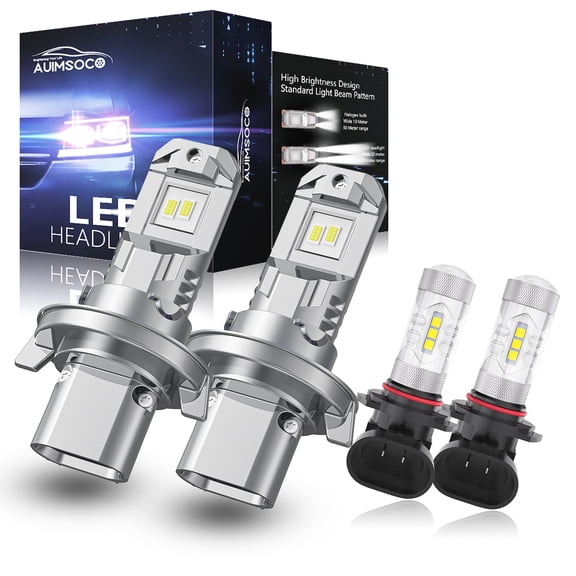 For Ford F-350 Super Duty 2005-2021 9008 H11 LED Headlight Kit Bulbs High Low Beam Fog Light Super Bright Cool White