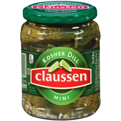 Claussen Kosher Dill Mini Pickles, 20 oz by Oscar Mayer