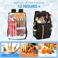 thumbnail image 2 of czcpp-Cooler Backpack, 32 Cans Insulated Backpack Cooler, Large Leakproof Cooler Bag, Beach Travel Camping Lunch Backpack, 2 of 4