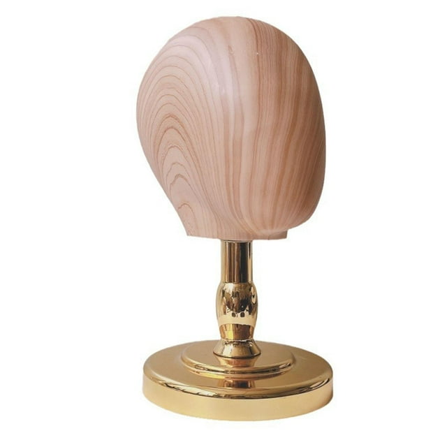 HILABEE Display Head Cap Storage Rack for Beginner Stylist Shopping Mall Headset gold base