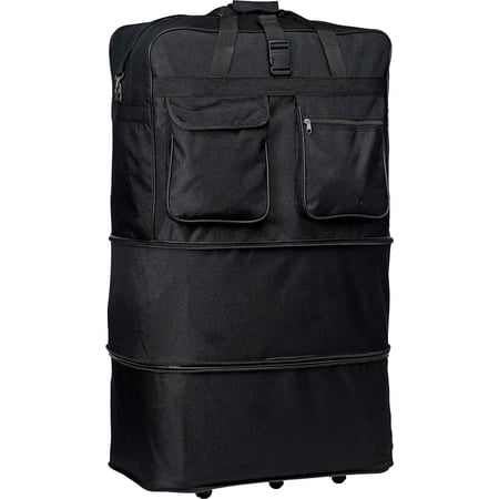 New 30'' Light-weight Expandable Wheeled Bag for Travel Holds 50 Lbs