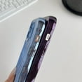 thumbnail image 5 of for iPhone 13 Pro Max Case,Water Ripple Pattern Curly Wave Frame Soft Compatible with iPhone Case (Light Blue,iPhone 13 Pro Max), 5 of 6