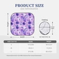 thumbnail image 3 of Easygdp Violet for 2 PCS Foldable Car Sun Shade Front Windshield Sun Protection Cover for Car, SUV, Truck-Large, 3 of 6