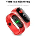 thumbnail image 2 of Reloj inteligente M4 Fitness Tracker Frecuencia cardíaca Contador de pasos Pulsera deportiva Resistente al agua, 2 of 5