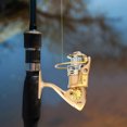 thumbnail image 2 of Carrete de pesca giratorio con señuelo para peces, accesorio vivo de 14 ejes con mango de metal dorado(3000#), 2 of 5