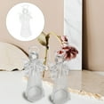 thumbnail image 5 of FRCOLOR 1pc Glass Angel Ornament Mini Angel Figurine Statue Inspirational Gift, 5 of 8