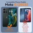 thumbnail image 2 of Funda de teléfono OWKEY para Motorola Moto G 5G 2025, color verde magnético, 2 of 8