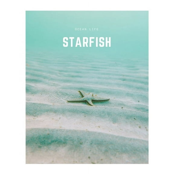 Starfish: A Decorative Book │ Perfect for Stacking on Coffee Tables & Bookshelves │ Customized Interior Design & Hom