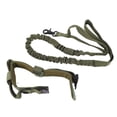 thumbnail image 3 of Collar militar para mascotas Nikou correa ajustable seguro y portátil juego de cuerda de tracción para perros medianos y grandes OD verde M, 3 of 15