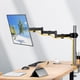 thumbnail image 3 of Brazo de Monitor WALI Negro Universal de 3 Niveles Totalmente Ajustable, 3 of 6