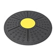 thumbnail image 2 of Colaxi Wobble Balance Board 360 degree Rotation Equipment Portable Birthday Gift Core Training Exercise Balance Stability for Yoga Yellow, 2 of 8