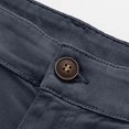 thumbnail image 4 of Zszcpp High Waisted Pants Men'S Button Pocket Long Simple Style Solid Color Elastic Business Pencil Trousers Casual Trouser, 4 of 5