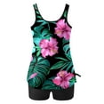 thumbnail image 6 of Otvok Womens Two Piece Swimsuits Swimdress Conservative Print Strappy Back Set, 6 of 6