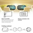 thumbnail image 5 of KUIFORTI Butterfly Car Window Shades for Side Window, Rear and Side Window Sun Shade for Truck, Sedan, Van, 20.47"x12.59" Glare Shield and UV Rays Protection for Your Child, 5 of 8