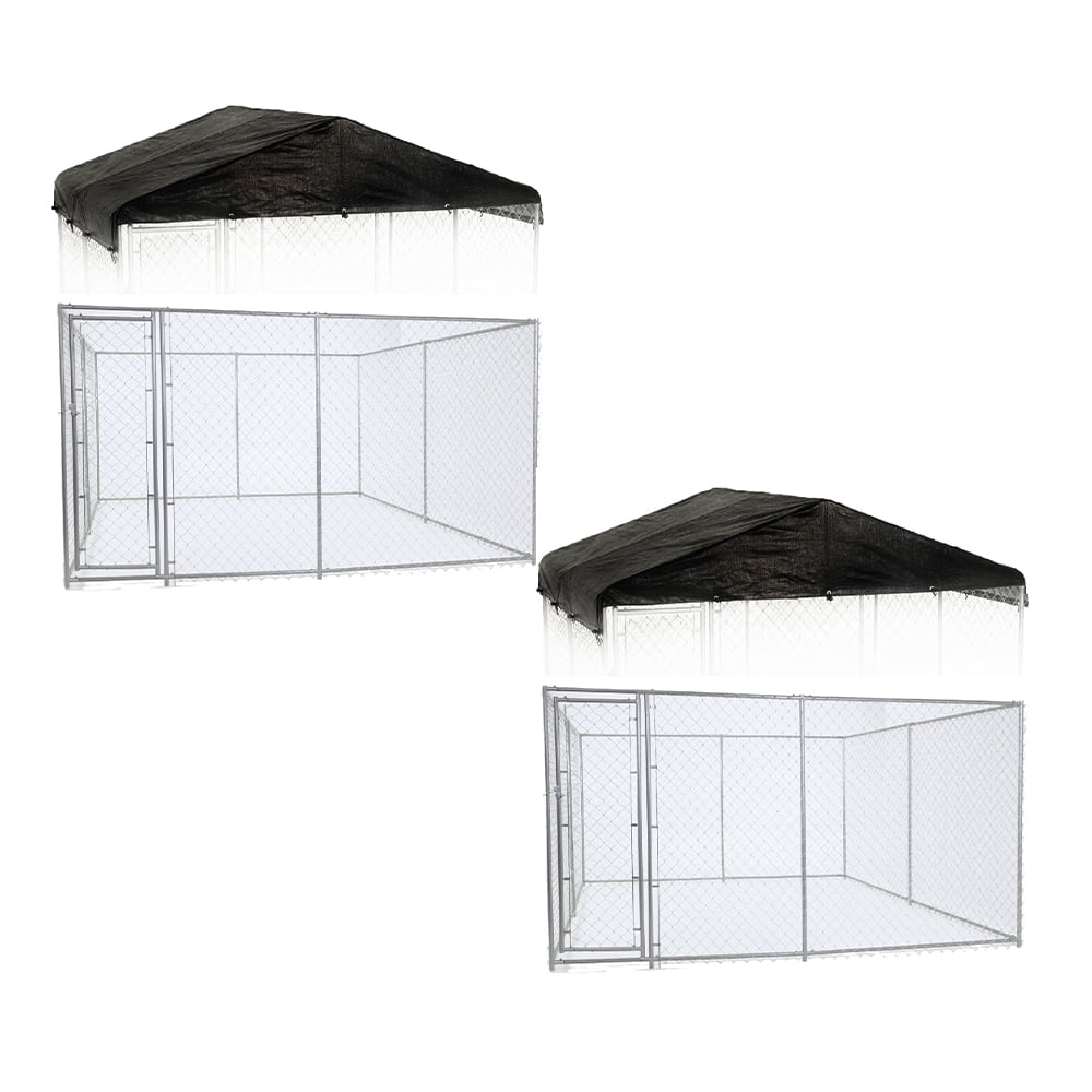 chain link dog kennel walmart