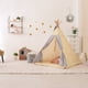 thumbnail image 5 of Bienvenido Tapiz colgante de pared de macramé, colgante de copo de nieve tejido navideño, arte de pared bohemio para decoración de fondo de habitación de casa de vacaciones, 5 of 8
