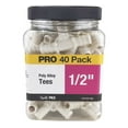thumbnail image 3 of Apollo PXPAT1240JR Pipe Tee, 1/2 in, Barb, Plastic, Black, 200 psi Pressure - pack of 40, 3 of 3