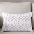 thumbnail image 3 of Abstract Gray Pink Throw Pillow Cover, Modern Geometric Nordic Style Rectangle Decorative Pillow Case Protector Soft Cushion Cover Lumbar Pillowcase for Couch Sofa Bedroom Car Chair Decor 12x20 Inch, 3 of 8