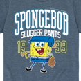 thumbnail image 3 of SpongeBob SquarePants - Spongebob Slugger Pants - Toddler And Youth Short Sleeve Graphic T-Shirt, 3 of 6