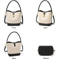 thumbnail image 3 of Women's Small Bucket Bag, Simple and Trendy Shoulder Handbag, Designer Handbag, 3 of 5