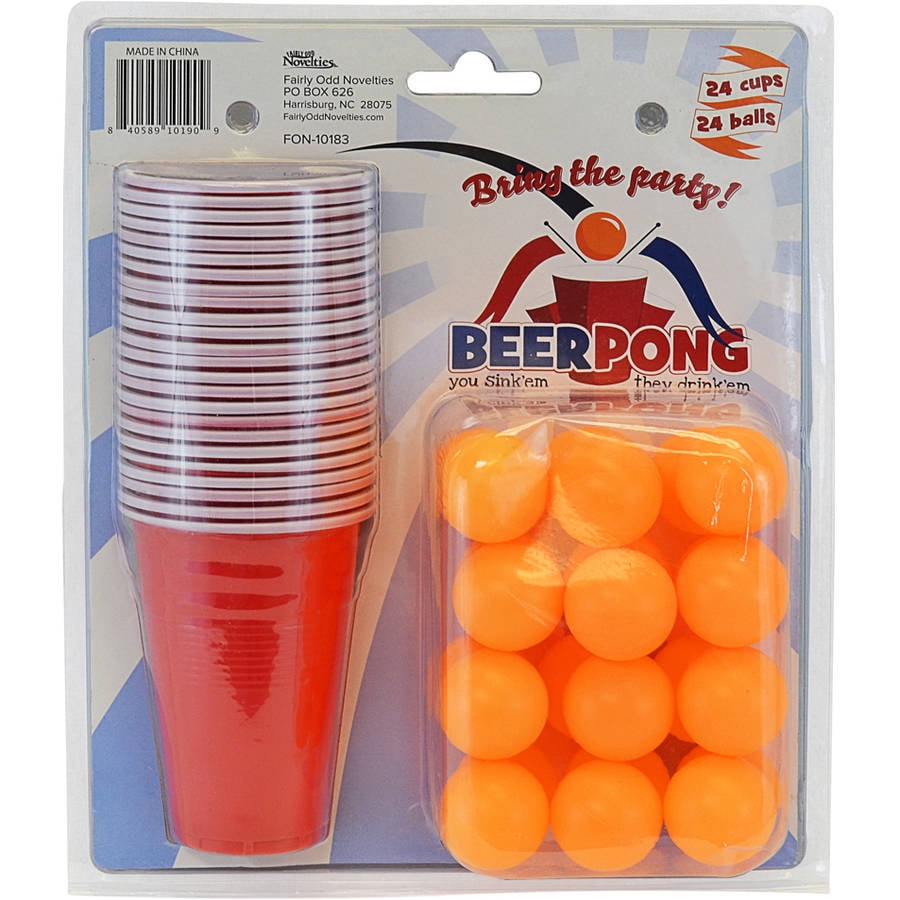 walmart beer pong float