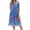 Light Blue, variant on BOMYJESK 4th Of July Dresses for Women Patriotic American Flag Maxi Dress Boho Independence Day 2026 Summer Dresses A-Line Dress Casual Party Apparel Navy 3XL