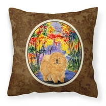 Chow Chow Fabric Decorative Pillow