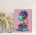 thumbnail image 2 of Vintage Gramophone Art Canvas Print，Vintage Decor for Living Room Bedroom Office Cafe Bar, 2 of 8
