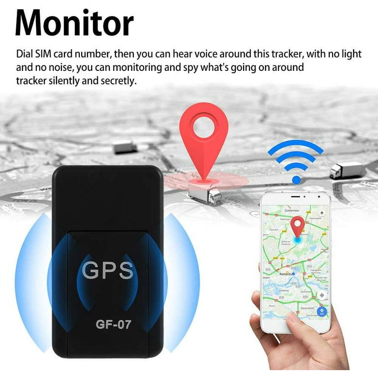 kapitel Skænk forståelse GPS Tracker,Tracking Locator,Magnetic Mini Portable Real Time Locator,Anti-Theft  Record Anti-Lost for Seniors, Kids, Cars, Vehicle,  Bicycles,Travel,Unlimited Distance US & Worldwide - Walmart.com