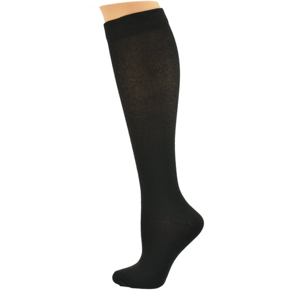 Sierra Socks Men's Firm Compression Cotton Knee-Hi 3 Pack
