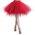 thumbnail image 3 of Mepaouo Princess Puffy Layered Skirt Ballet Tutu Skirts Women and Big Girl's Dance Dress for Party, 3 of 3