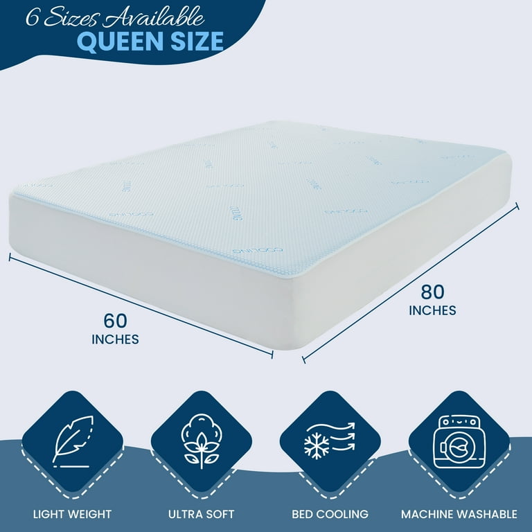 Lux Decor Collection Queen Cooling Mattress Protector photo 7