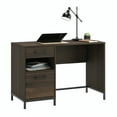 thumbnail image 4 of Sauder North Avenue Pedestal Home Office Desk, Smoked Oak Finish, 4 of 14