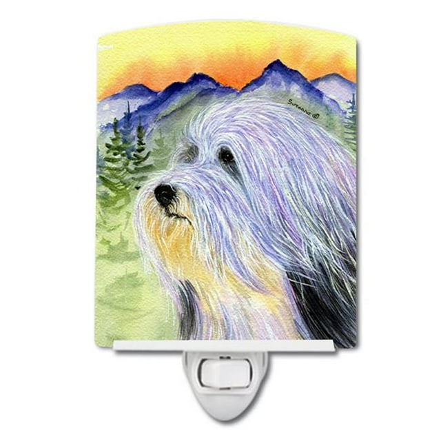 Carolines Treasures SS8244CNL Bearded Collie Ceramic Night Light