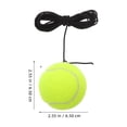 thumbnail image 2 of HONMEET Lightweight Tennis Ball with String for Single Player Design in Light Green 1Pcs, 2 of 6