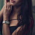 thumbnail image 4 of Magnetic Band Compatible with Apple Watch 42mm 44mm 45mm, Stainless Steel Mesh Strap with Adjustable Loop, Metal Wristband for iWatch Series SE 7/6/5, 4 of 4