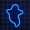 Ghost, variant on Neon Lights LED Lightning Signs Wall Light Room Decor Night Lights Battery and USB Operated for Children Baby Room Hose Bar Wedding Party Decoration