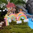 thumbnail image 2 of 10 Piezas Miniatura Jardín De Hadas Paisaje Rayas Decoración Macarena Decoración de jardín de hadas, 2 of 7