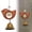 A, variant on Z52LingLing Decoration Beechwood Crystal Bell Antique Bronze Wind Chime Wall Hanging Wood Bird Decor