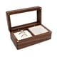 thumbnail image 4 of Joyero de madera de estilo retro Organizador Estuche de almacenamiento Collar Pendientes Titular Beige Hugo Joyero, 4 of 10