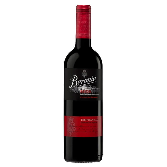 Pack de 4 Vino Tinto Beronia Colección Tempranillo 750 ml