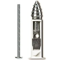 Cobra Anchors 360S Chrome/Zinc Plated Driller Toggle Bolt, 1/8" x 2", 2/Pk