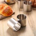 thumbnail image 5 of Round Cake Ring Mold Stainless Steel Baking Rings 16Pcs Dessert Mousse Mold Mini Cake Pastry Ring Food Molding Set, 5 of 5