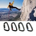 thumbnail image 2 of 24KN Carabiner Auto Lock D-ring Buckle Climbing Rappelling Locking Clip, 2 of 4