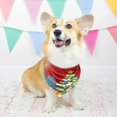 thumbnail image 4 of Cute Snowmanchristmas Dog Scarf Set Reversible Pet Cat Kerchief for Medium Large Dog Girls, 4 of 6