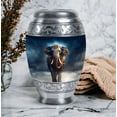 thumbnail image 4 of Majestic Elephant Urn - Cremation Urns For Adult Ashes Women - Large Urns For Human Ashes Adult Male - Urns For Human Ashes Adult Female Mom - Cremation Urns Large Adult (size -10"), 4 of 5